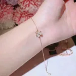 [Eternal Jewelry]FRIVOLE GOLD FLOWER DIAMOND BRACELET - Image 2