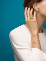 [Eternal Jewelry]FRIVOLE GOLD FLOWER DIAMOND EARRINGS - 图片 5