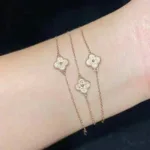 [Eternal Jewelry]CLOVER SINGLE FLOWER BRACELET - 图片 4