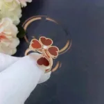 [Eternal Jewelry]SWEET CLOVER CARNELIAN RING - 图片 3
