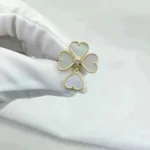 [Eternal Jewelry]SWEET CLOVER WHITE MOP RING - 图片 4
