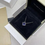 [Eternal Jewelry]CLOVER 15MM PIETERSITE NECKLACE SILVER - 图片 4