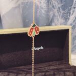 [Eternal Jewelry]LUCKY SPRING 1 MOTIF PINK GOLD BRACELET - 图片 4