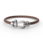 [Eternal Jewelry]FORCE LARGE HORSESHOE NO DIAMOND BRACELET SILVER - 图片 4