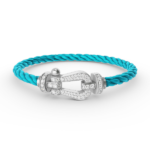 [Eternal Jewelry]FORCE LARGE HORSESHOE FULL DIAMOND BRACELET SILVER - 图片 8