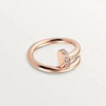 [Eternal Jewelry]JUSTE RING 2.65MM PINK GOLD DIAMOND - 图片 2