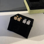 [Eternal Jewelry]CLOVER MINI DIAMOND STUD EARRINGS - 图片 9