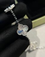 [Eternal Jewelry]CLOVER SILVER 5 MOTIFS BRACELET - 图片 4